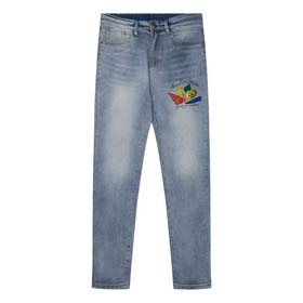 Louis Vuitton LV slim fit versatile comfortable jeans-2489  