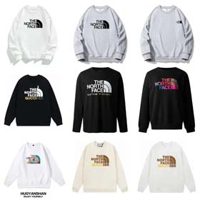 THE NORTH FACE Youth Fashion Couple Round Neck Hooded Sweatshirt-2652  