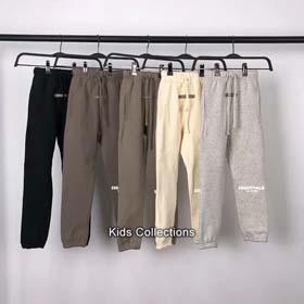 Essentianls Children's trousers flannel plus fleece sweatpants-2716